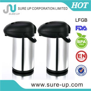 Press Pumping System Stainless Steel Thermos Vacuum Flask (ASUH)